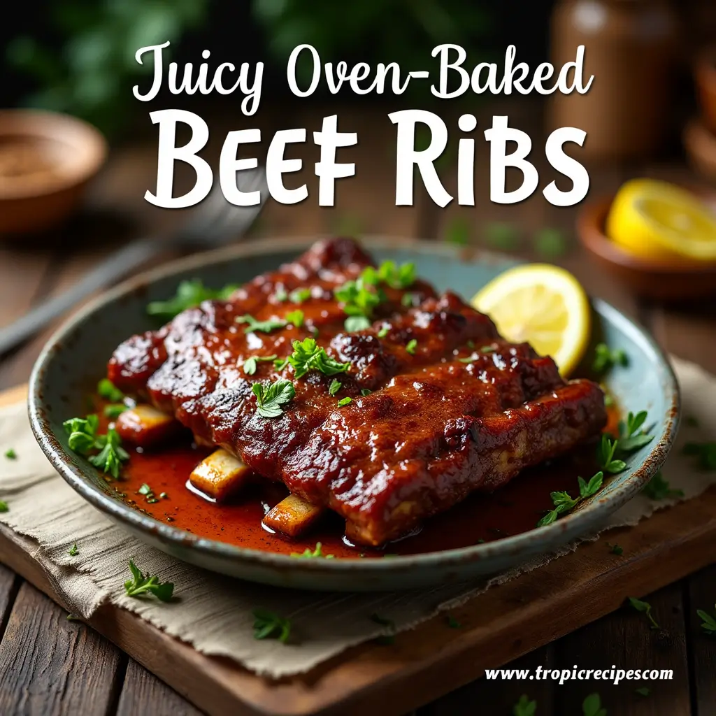 Beef back ribs coated with a flavorful dry rub, ready for baking