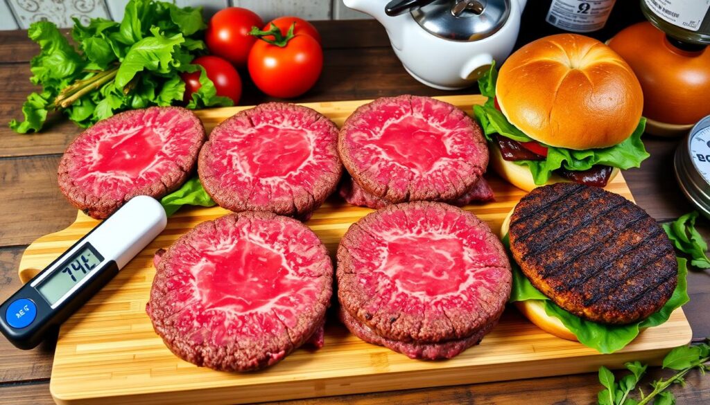 Wagyu Burger Doneness Guide