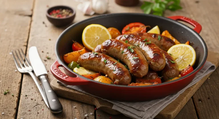 Healthy turkey sausage recipe for a flavorful and nutritious meal.