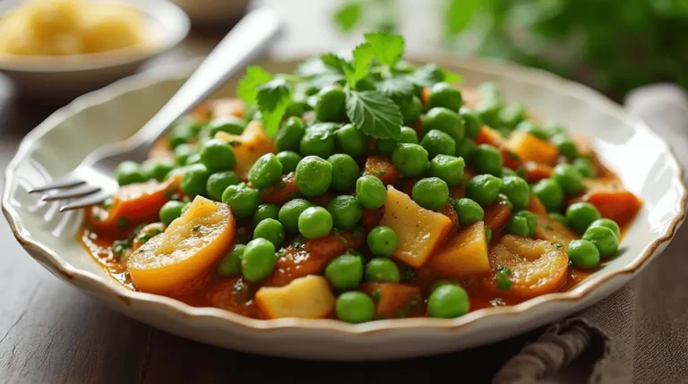 green peas vegetable recipe