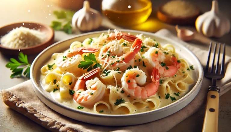 Shrimp Scampi with Cream