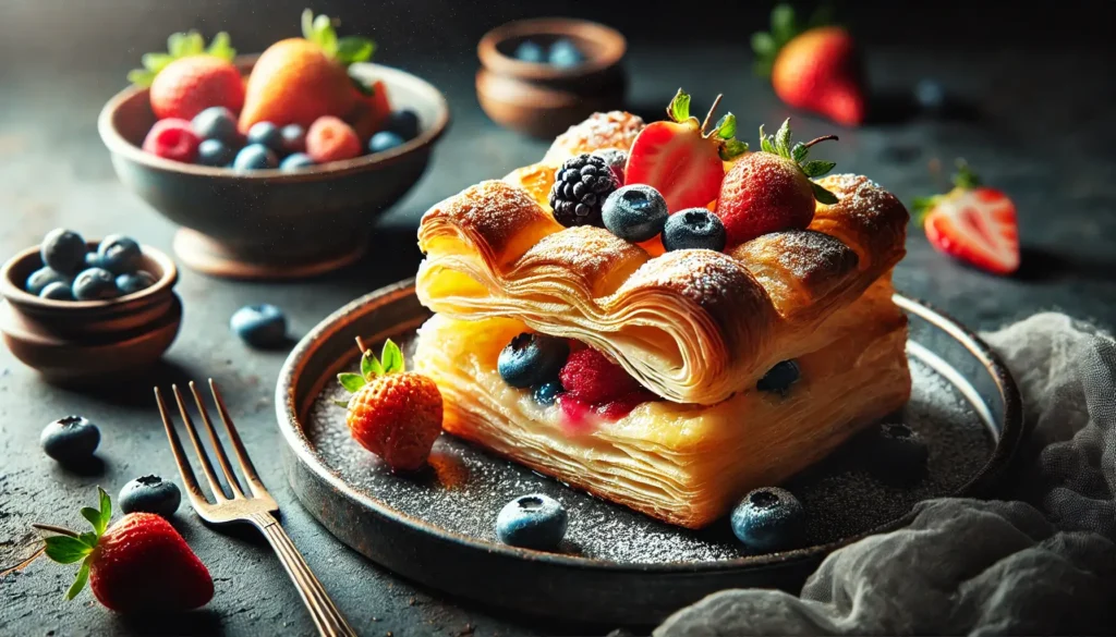 puff pastry dessert