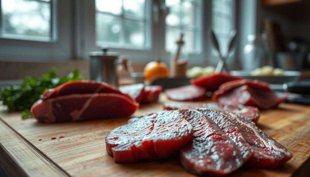 Beef Strip Preparation Techniques