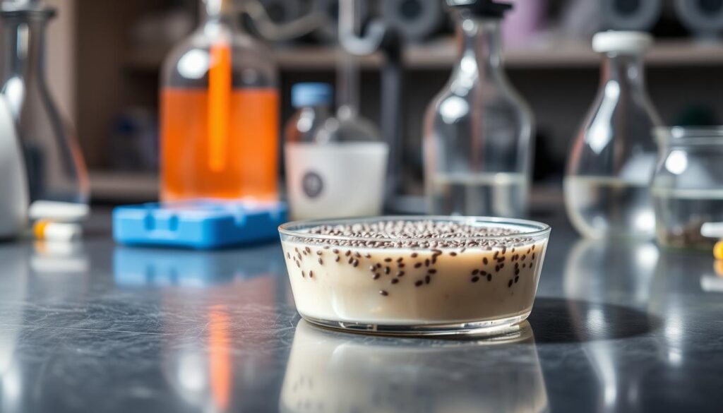 Chia Seed Protein Pudding Science