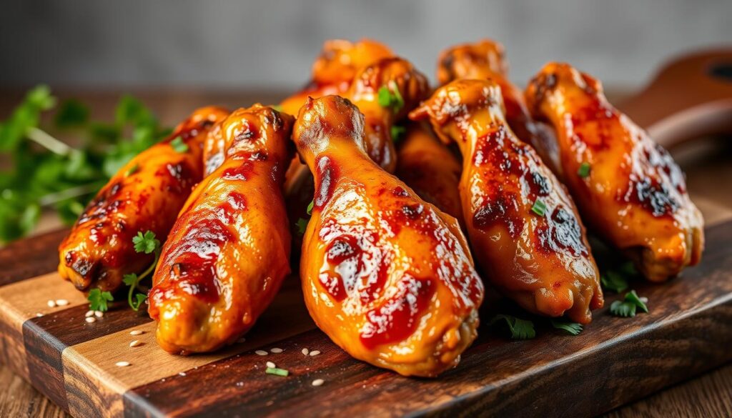 Curry-Spiced Grilled Chicken Wings