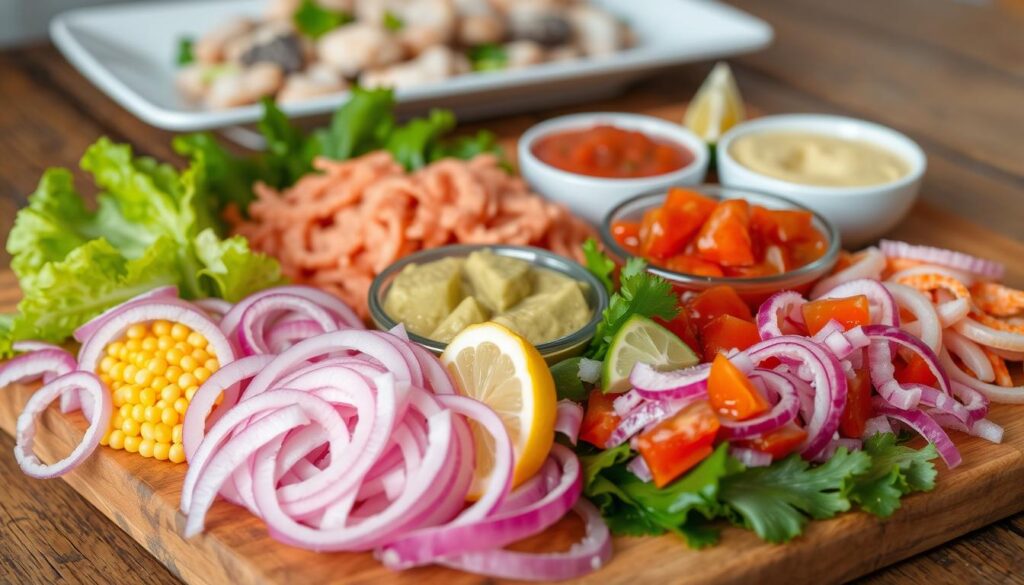 Peruvian Ceviche Traditional Sides