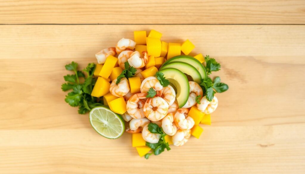 Shrimp Mango Salad Ingredients