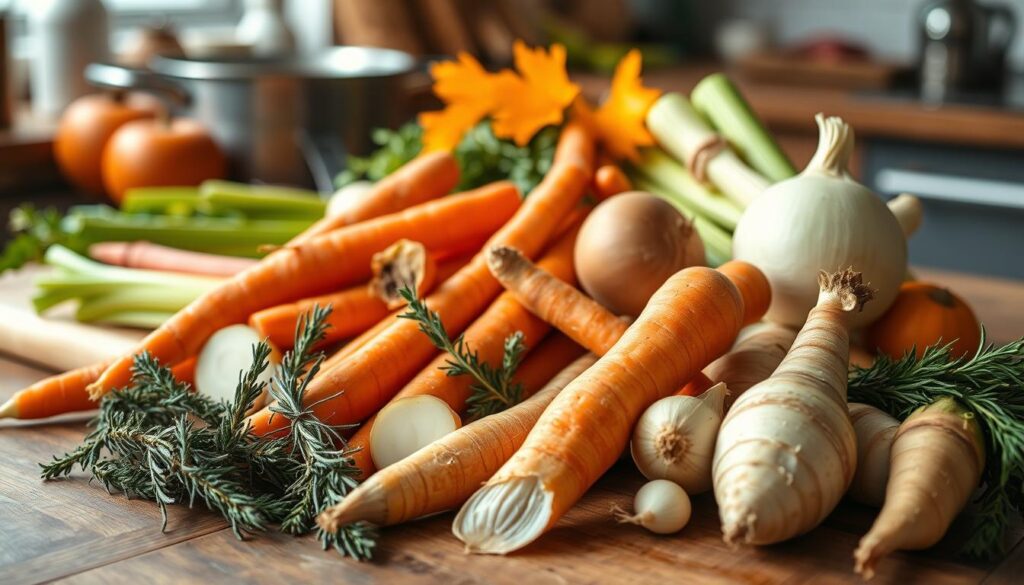 Thanksgiving Soup Vegetables